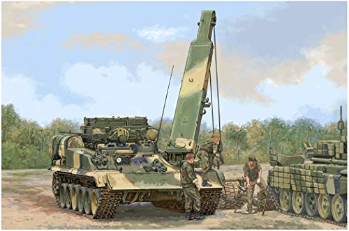 【中古】【未使用・未開封品】トランペッター 1/35 ロシア連邦軍 BREM-1M 装甲回収車 プラモデル 09554