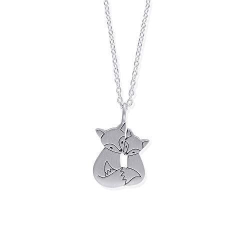 【中古】【未使用・未開封品】Boma Jewelry スターリングシルバー フォックスネックレス 18インチ