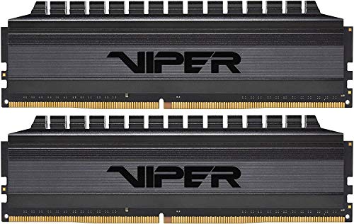 【中古】【未当て嵌める・未開封品】Patriot Memory Viper4 Blackout Series DDR4 3200MHz パソコン4-25600 32GB (16GB x 2枚) プレミアムブラックヒートシンク 事務机とっ始め用記憶装置 PVB4