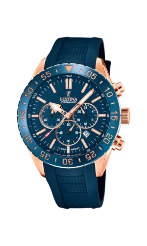 【中古】【未当て嵌める・未開封品】Festina クロノグラフミット Datum F20516/1 靴-その他