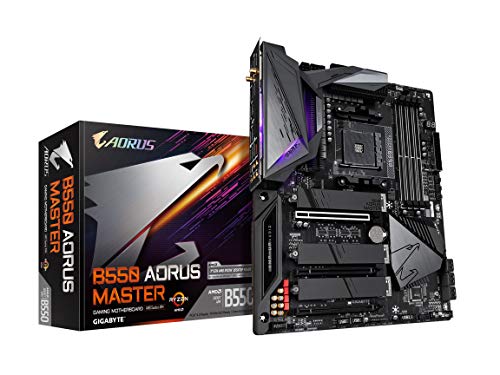【中古】【未当て嵌める・未開封品】GIGABYTE B550 AORUS MASTER お母さんゲーム盤 ATX [AMD B550 手当て仕掛ける積み上げる] MB4990