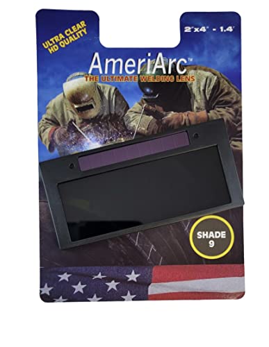 【中古】【未使用・未開封品】AmeriArc HD 2x4 Welding Filter shade 9