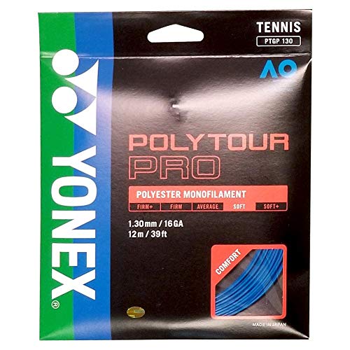 【中古】【未使用・未開封品】YONEX ポリツアープロ ブルー テニスストリング