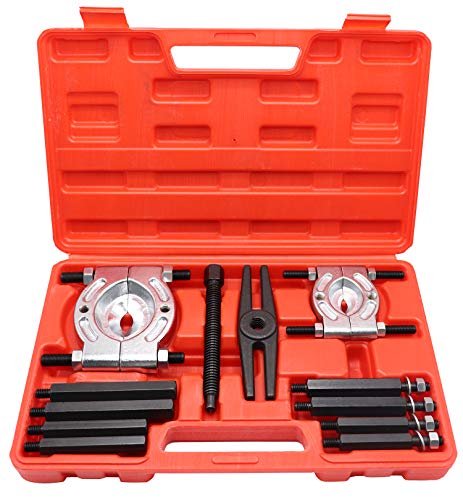 【中古】【未当て嵌める・未開封品】YOTOO ベアリングプーラーセット 静電容量5英トン ベアリングセパレーターキット 赤いこと