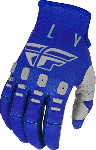 【中古】【未使用・未開封品】Fly Racing 2021 キネティックグローブ - K121 (Mサイズ) (ブルー/ネイビー/グレー)