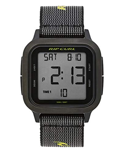 【中古】【未使用・未開封品】Rip Curl Next Digital Webbing Black Lime Men's Watch A3278-LIM｜AJIMURA-SHOP