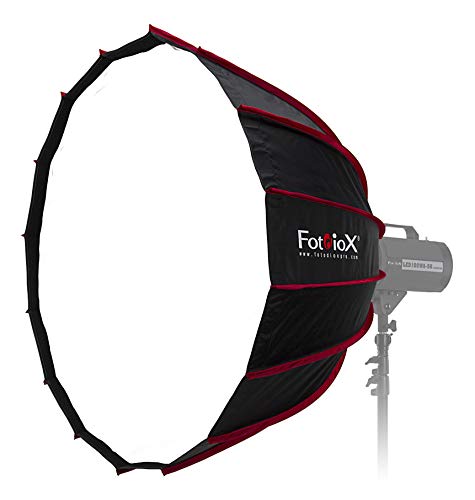 【中古】【未当て嵌める・未開封品】Fotodiox 36in EZ-Pro DLX パラボラソフトボックス Elinchrome \u0026 Calumet Genesis 相応う素早さ輪っか クイック折りたたみ 36in (90珊)