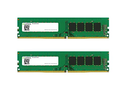 【中古】【未使用・未開封品】Mushkin Essentials ? DDR4 デスクトップ DRAM? UDIMM メモリキット ? 288ピン 1.2V PC RAM ? デュアルチャネル ? 低電圧 ? (MES4U) 32GB|AJIMURA-SHOP