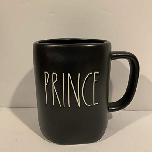 【中古】【未使用・未開封品】Rae Dunn Princeコーヒーマグ - オールサイドブラック - 16オンス - セラミック - 息子 男の子 母 祖母 友人 父の日 誕生日プレゼント|AJIMURA-SHOP