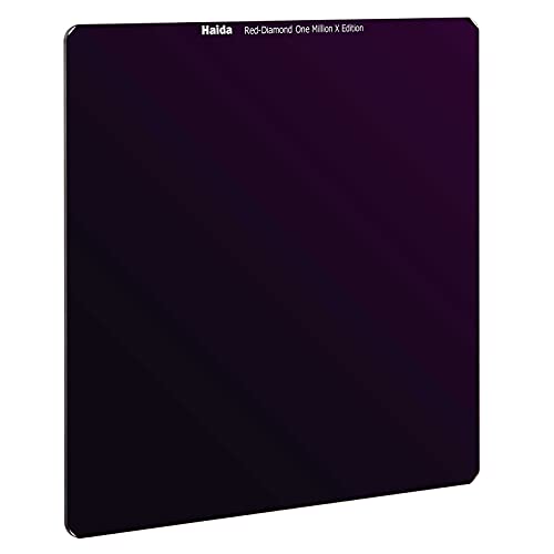 【中古】【未使用・未開封品】Haida レッドダイヤモンド 100mm x 100 100万Xエディション フィルター ND1000000 20ストップ ND 光学ガラス 10000x HD4611