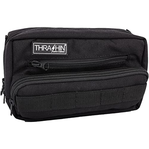 【中古】【未使用・未開封品】Thrashin Supply Company ハンドルバーバッグプラス - 長さ9インチ x 幅4インチ x 厚さ5インチ
