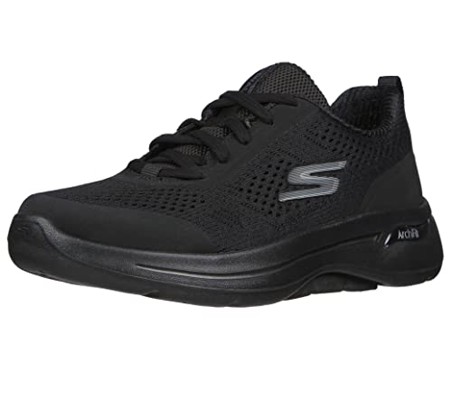 【中古】【未当て嵌める・未開封品】Skechers Performance Go Walk Arch Fit - 124404 Black 9 B (M)