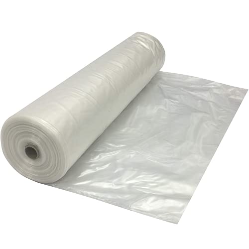 【中古】【未使用・未開封品】農場プラスチックサプライ - 透明プラスチックシート - 10ミル - (10フィート x 100フィート) - 厚いプラスチックシート 高耐久ポリエチレンフィ|AJIMURA-SHOP