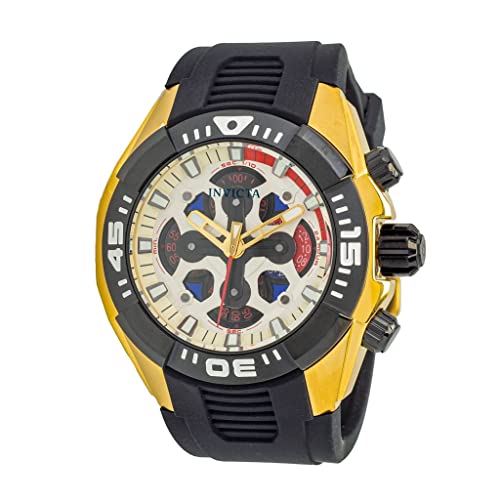 【中古】【未当て嵌める・未開封品】Invicta Men\u0027s 30319 S1 Rally Quartz Multifunction Blue, Ivory Dial Watch