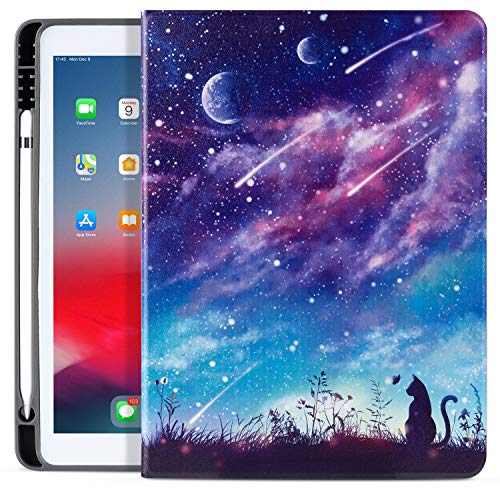 【中古】【未当て嵌める・未開封品】Drodalala 第7時人iPad容れもの/第8時人iPad容れもの/iPad Air容れもの/10.5iniPad Pro容れもの、ホンブルグ帽TPU盛りだくさん上半身保護することなめし革照明ランプ10.2ini