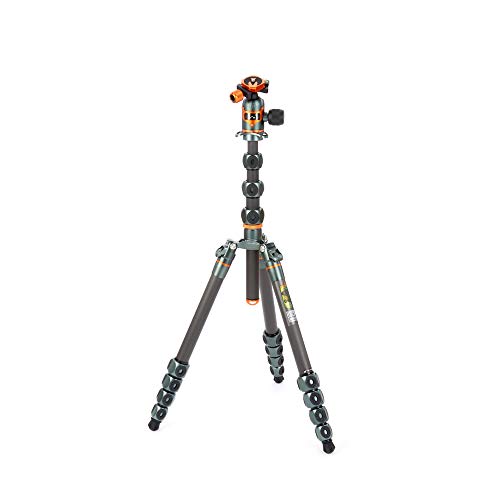 【中古】【未当てはめる・未開封品】【国内定まり品】3 Legged Thing スリーレッグドシング レジェンズ バッキー \u0026 大気圏天々 見晴らし 一揃いの道具 旅行三脚架+どんぶり鉢天々 薄墨色 BUCKY