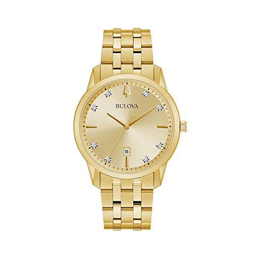 【中古】【未使用・未開封品】Bulova サットンダイヤモンド-97D123 ワンサイズ ゴールドトーン