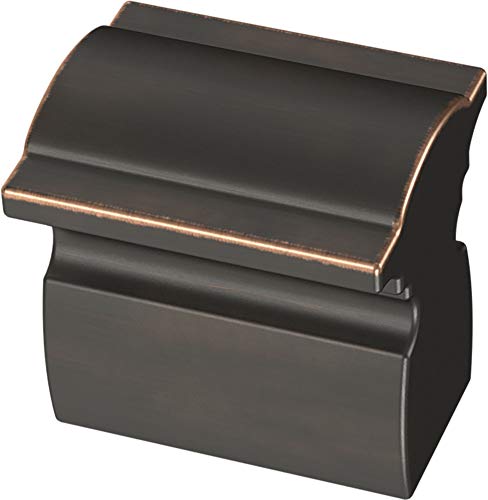 【中古】【未使用・未開封品】Franklin Brass P43966K-VBC-CP クラシックカーブキャビネットノブ 1インチ 銅ハイライト付きブロンズ