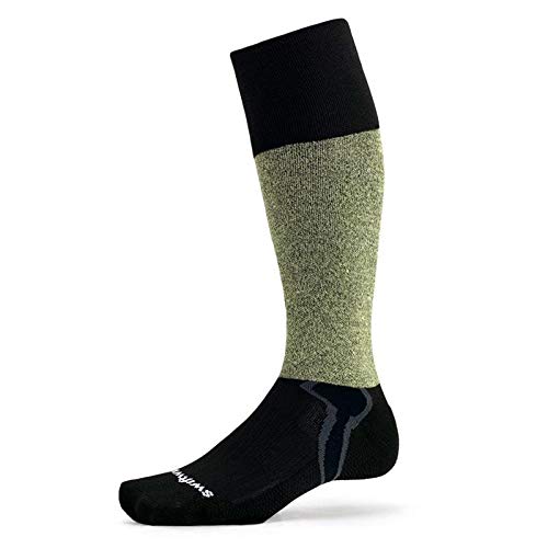 【中古】【未当てはめる・未開封品】Swiftwick - HOCKEY 360° 耐切創 フィールドホッケー靴下 吸湿 完膚なきまで防御すること US 大きさ: Medium 色つや: 黒いこと