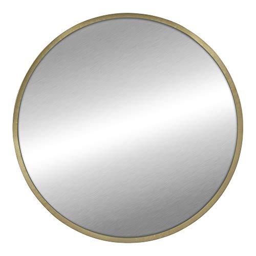 【中古】【未使用・未開封品】Stratton Home Decor Ava ラウンドゴールド装飾ミラー、XL｜AJIMURA-SHOP
