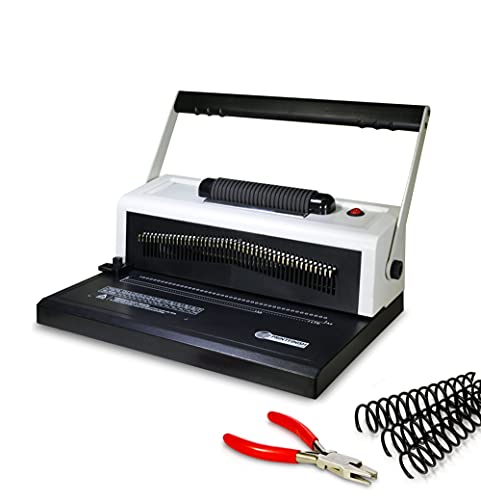 【中古】【未使用・未開封品】S20A コイルバインド コイルパンチ&バインディングマシン - 電気コイルインサーター - プレゼンテーションとドキュメントをバインド - 無料のク