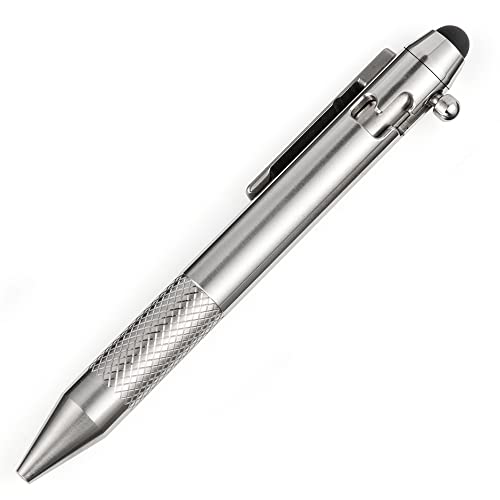 【中古】【未当て嵌める・未開封品】Cool Hand 4.9in チタン製雄捩子 動き書き込み タッチスクリーン ボールペンインキ 詰め替え能力のある パウダーコンパクト大きさ Skelton Outディープポ