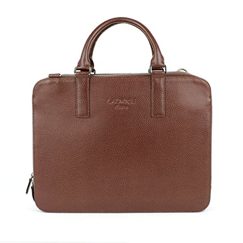 【中古】【未使用・未開封品】Laurige 小型ノートパソコンブリーフケース 13.4×10.5×3インチ ブラウン (G150.04) 44,538円