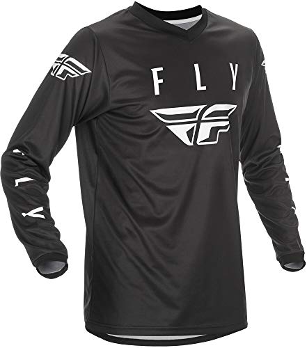 【中古】【未使用・未開封品】Fly Racing ユニバーサルジャージー (ブラック/ホワイト、M)