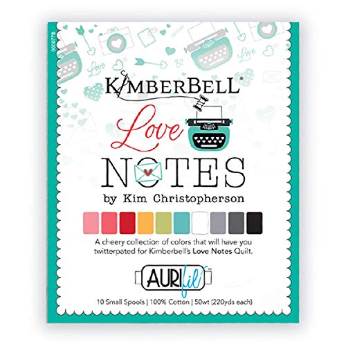 【中古】【未使用・未開封品】Aurifil スレッドコレクション キンバーベル ラブノート 10 スモールスプール 50 ウェイト コットン 48,755円