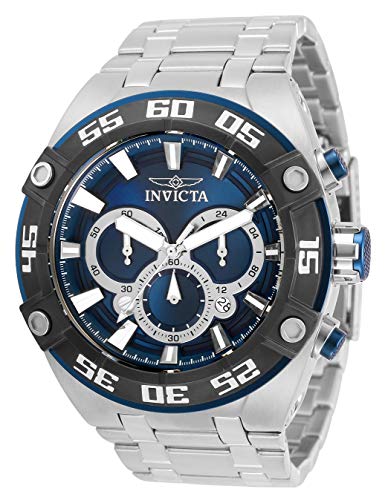 【中古】【未当て嵌める・未開封品】Invicta Coalition Forces Chronograph Quartz Blue Dial Men\u0027s Watch 30652