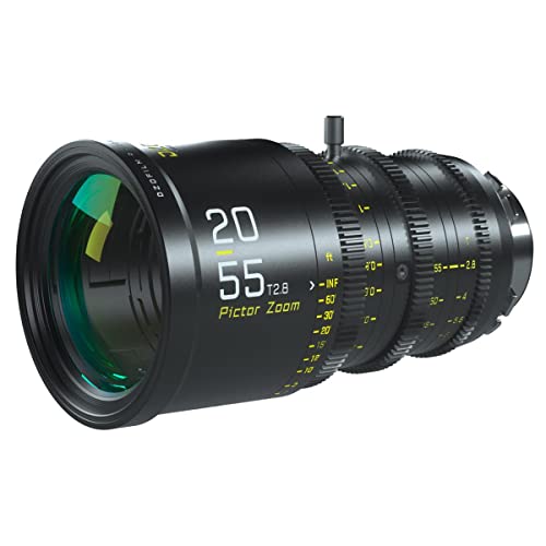 【中古】【未使用・未開封品】DZOFilm Pictor 20-55mm T2.8 Super35 Parfocal Cineレンズ PLマウントとCanon EF用 ブラック