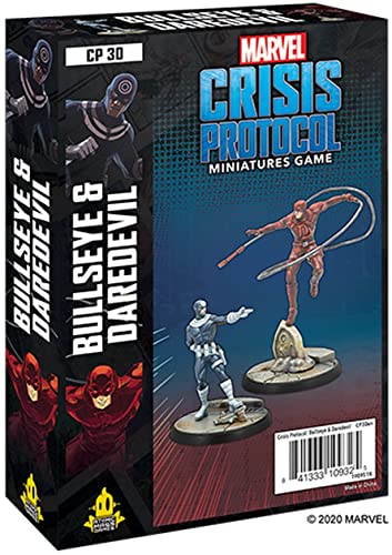 【中古】【未使用・未開封品】マーベル クライシス プロトコル: ブルズアイとデアデビルパック