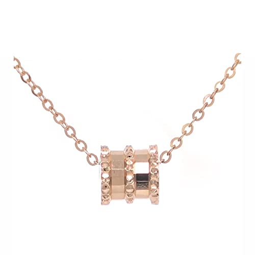 【中古】【未使用・未開封品】RVLA ロマンス ビクトリー 18K ローズゴールド ペンダントネックレス 17.5インチ (16.5インチ + 1インチのエクステンダー)