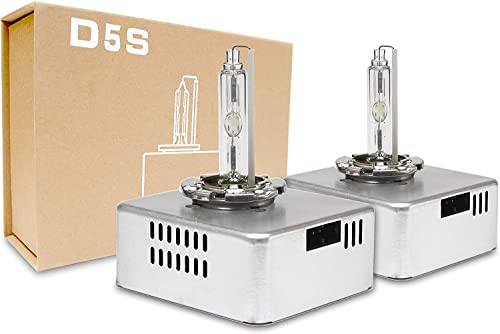 【中古】【未当て嵌める・未開封品】GenXenon D5S 35W Xenon HID 6000K 白いこと 取り替えっこ用前照燈白熱電球 2個容器に並べる