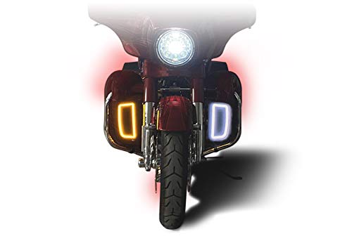 【中古】【未使用・未開封品】Custom Dynamics Dynamic Lower Fairing インサート ハーレーダビッドソン オートバイ用