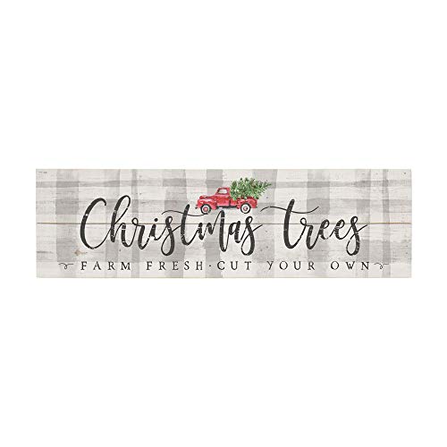 【中古】【未使用・未開封品】Simply Said, INC ビンテージパレットボード - ファームフレッシュクリスマスツリー、7インチx24インチ 素朴な木製サイン VPB1115|AJIMURA-SHOP