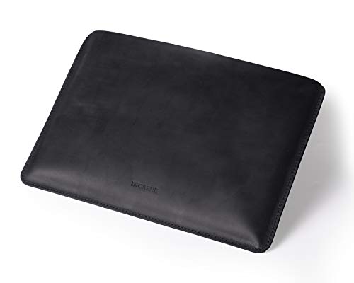 【中古】【未当て嵌める・未開封品】INCARNE 黒いこと なめし革 万覚え帳マイコン 捩り 13in MacBook Pro 2016-2021 /A1706 A1708 A1989 A2159 A2289 A2251/ Air 2018-2020 /A19