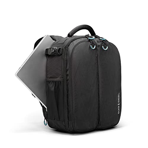 【中古】【未当て嵌める・未開封品】Gura Gear カメラバックパック キボコ 2.0, 黒いこと, 22L+, うしろ側容器に並べる
