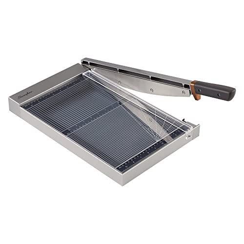 【中古】【未当て嵌める・未開封品】Swingline ペーパートリマー ギロチンペーパーカッター 15inとり捨てる長さ 25枚静電容量 瑠璃 古典派音楽とり捨てる 1525G エッジグロー (G7010006)
