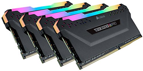 【中古】【未当て嵌める・未開封品】Corsair Vengeance RGB PRO ランダムアクセス記憶装置 - 64 GB (4 x 16 GB) - DDR4 3600 DIMM CL18