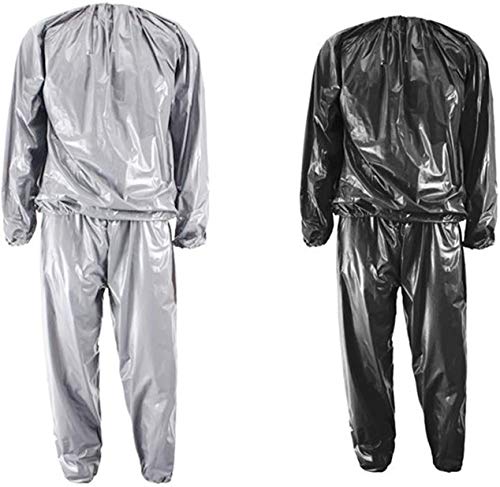 【中古】【未当て嵌める・未開封品】XINSHUN スウェットサウナスーツ 痩せこけるジムエクササイズ 男女兼用 L大きさ 黒いこと