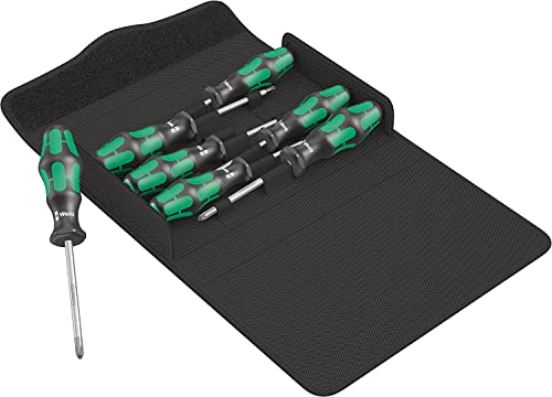 【中古】【未使用・未開封品】Wera(ヴェラ) 05105623001 | Kraftform Plus ドライバーセット 1 300/7, 7ピース 【日本正規輸入品】