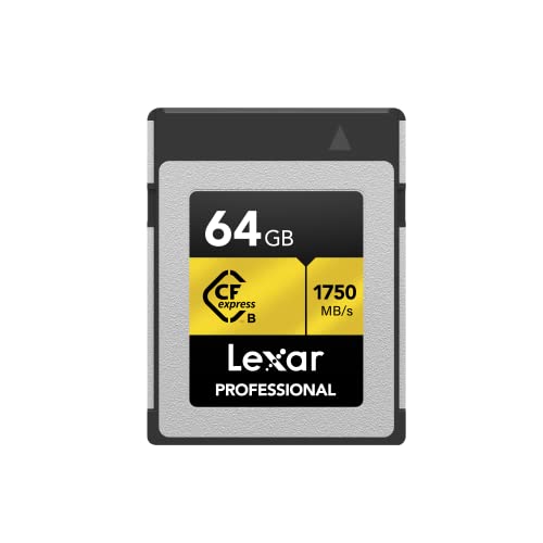 【中古】【未当てはめる・未開封品】Lexar Professional 64GB CFexpress 印字機B 記憶装置歌留多