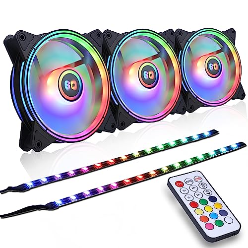 【中古】【未当て嵌める・未開封品】虹霓ともし火 RGB 120粍 LED気違い マイコン入れもの 中央処理装置空調設備 放熱器取り合わせ RGB気違い3個 RGB LEDストリップショー一揃いの道具2個 G続きもの)