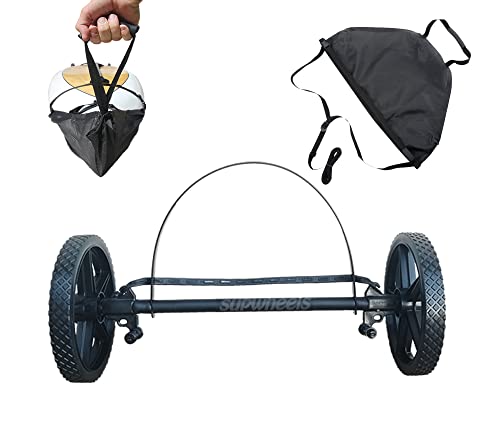 【中古】【未使用・未開封品】SUP Wheels? Evolution X | エクストラワイドキャリア | インフレータブルボードキャリアとバイクトレーラー