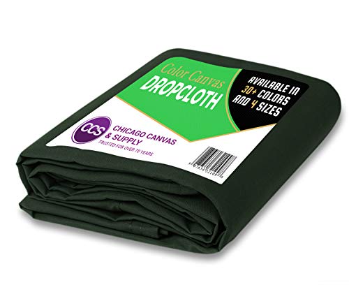【中古】【未使用・未開封品】CCS CHICAGO CANVAS & SUPPLY ヘビーパーパスキャンバスドロップクロス コットンキャンバスタープ 床家具保護 洗濯可能 再利用可能なダックドロ