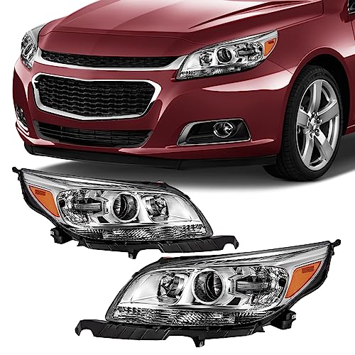 【中古】【未使用・未開封品】ヘッドライトアセンブリセット 2013/2014/2015 Chevy Malibu シールドヘッドランプ 助手席側 (クローム)|AJIMURA-SHOP