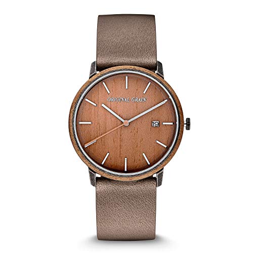 【中古】【未使用・未開封品】Original Grain メンズ ハワイアン コア 40mm アナログウォッチ | モダンミニマルコレクション ストーンウォッシュドステンレススチール ホーウ｜AJIMURA-SHOP