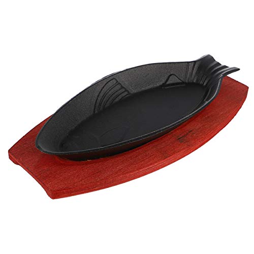 【中古】【未使用・未開封品】DOITOO フライパン 魚型 フライパン ステーキフライパン 丈夫なフライヤー ポータブルBBQパン プレート|AJIMURA-SHOP