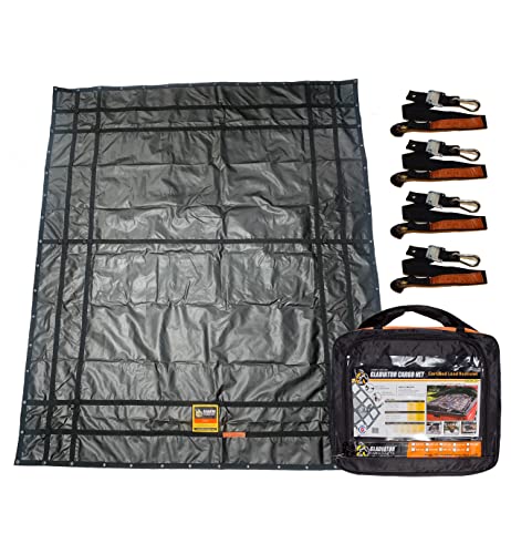 【中古】【未当て嵌める・未開封品】雨合羽グラディエーターカーゴネット - 高耐久トラックタープ (ラージ: 8.75フート x 10フート)